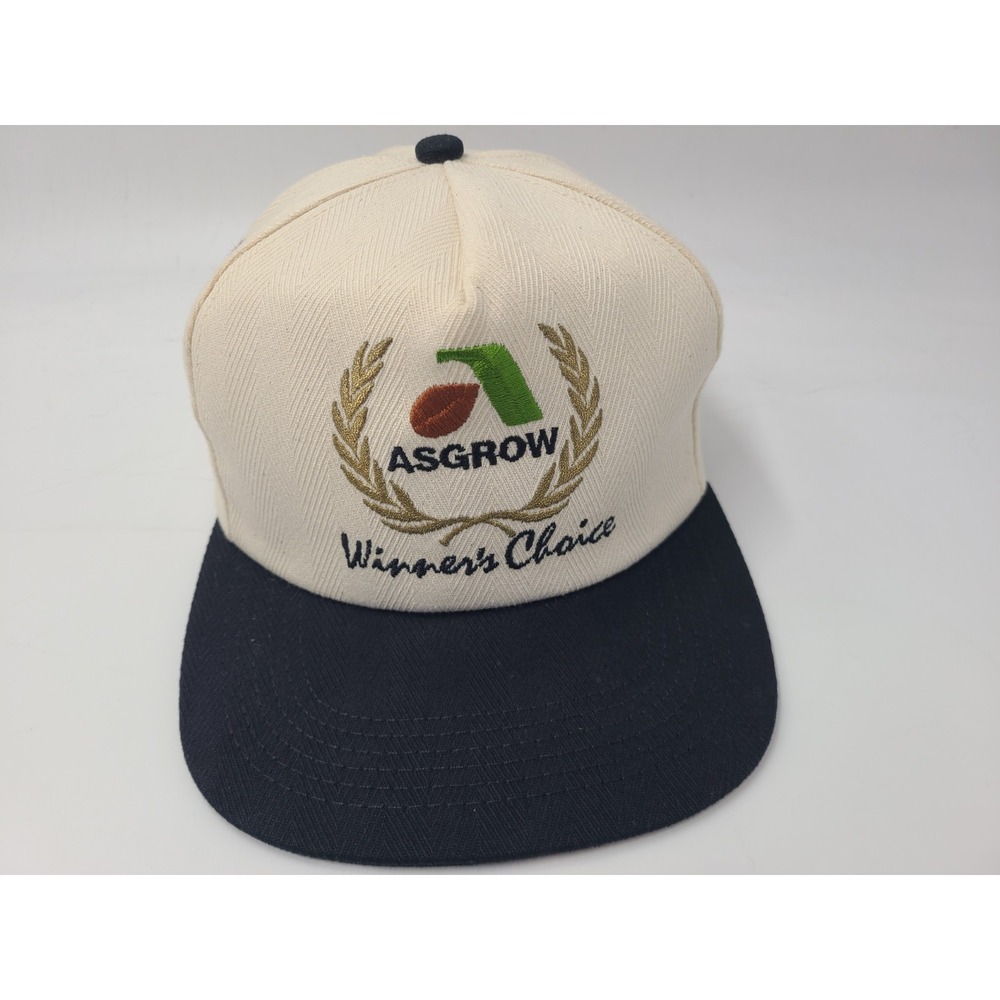 Vintage Asgrow Soybean Seed‎ Winners Choice K-Products Snapback Hat Cap Farm Men